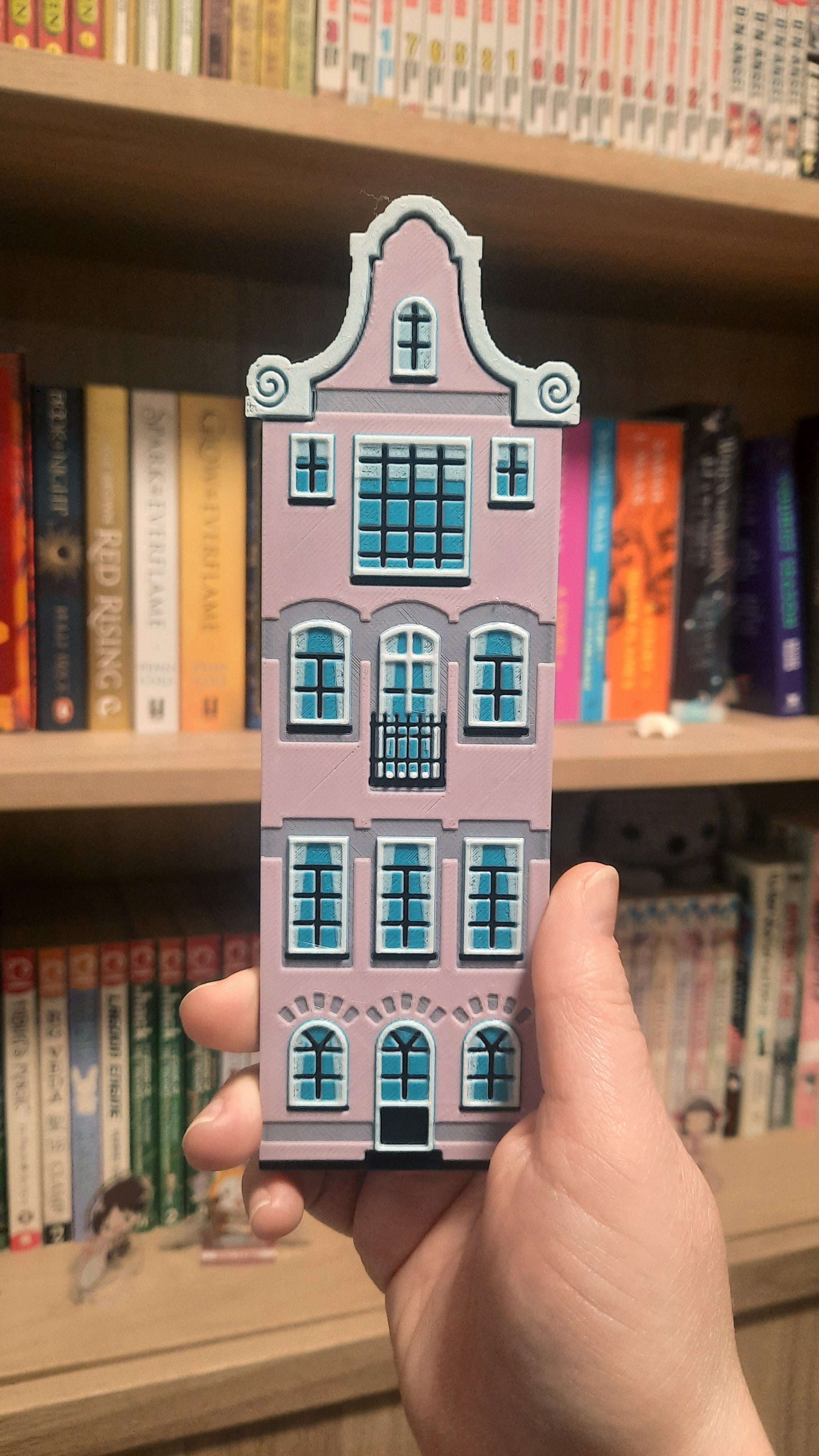 סימניית תלת מימד AMSTERDAM PINK