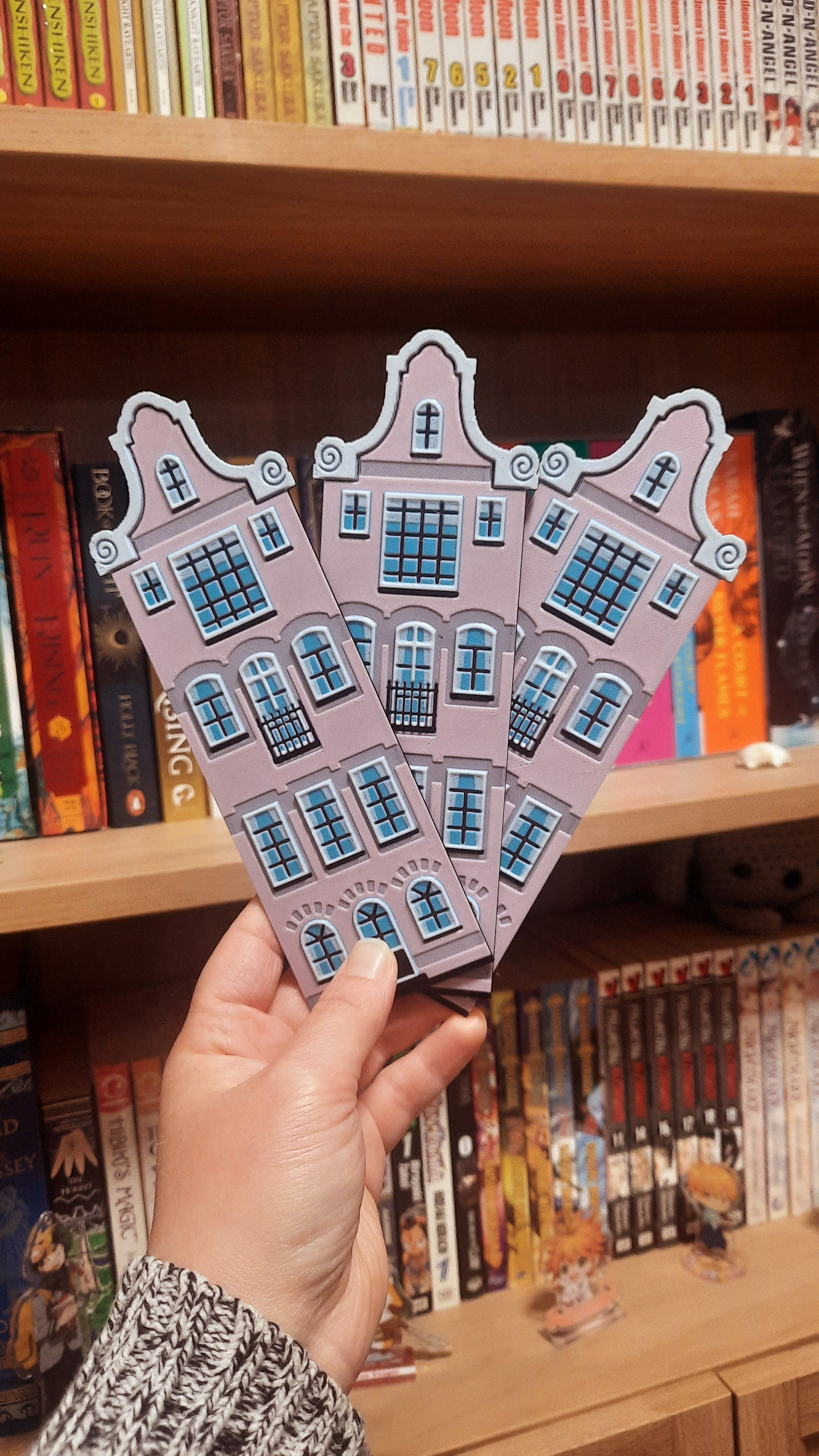 סימניית תלת מימד AMSTERDAM PINK