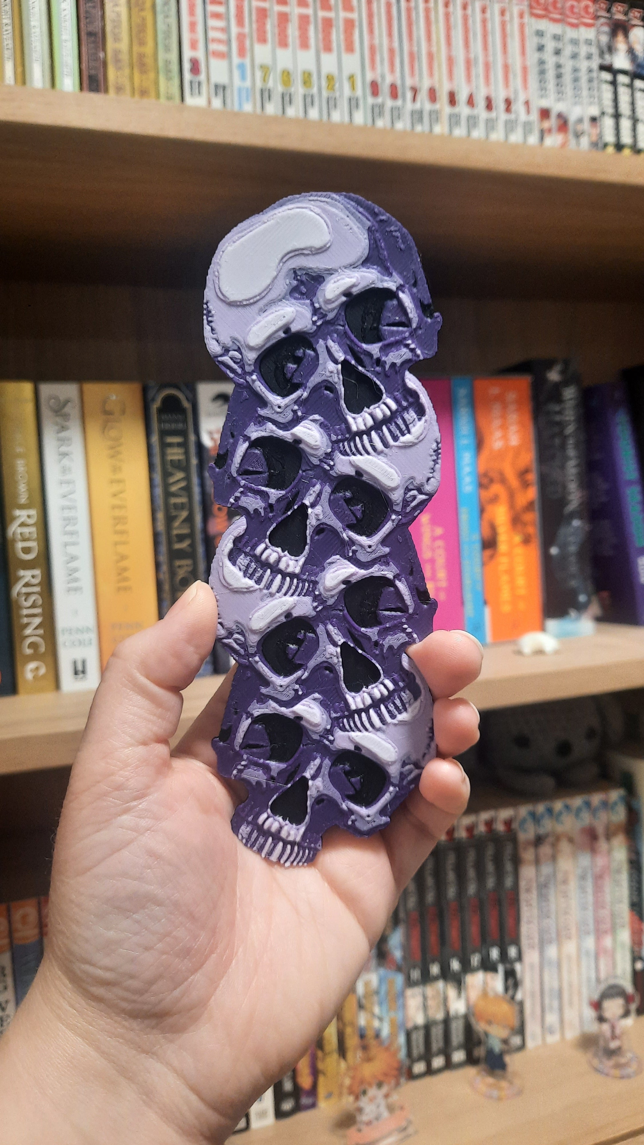 סימניית תלת מימד SKULLS