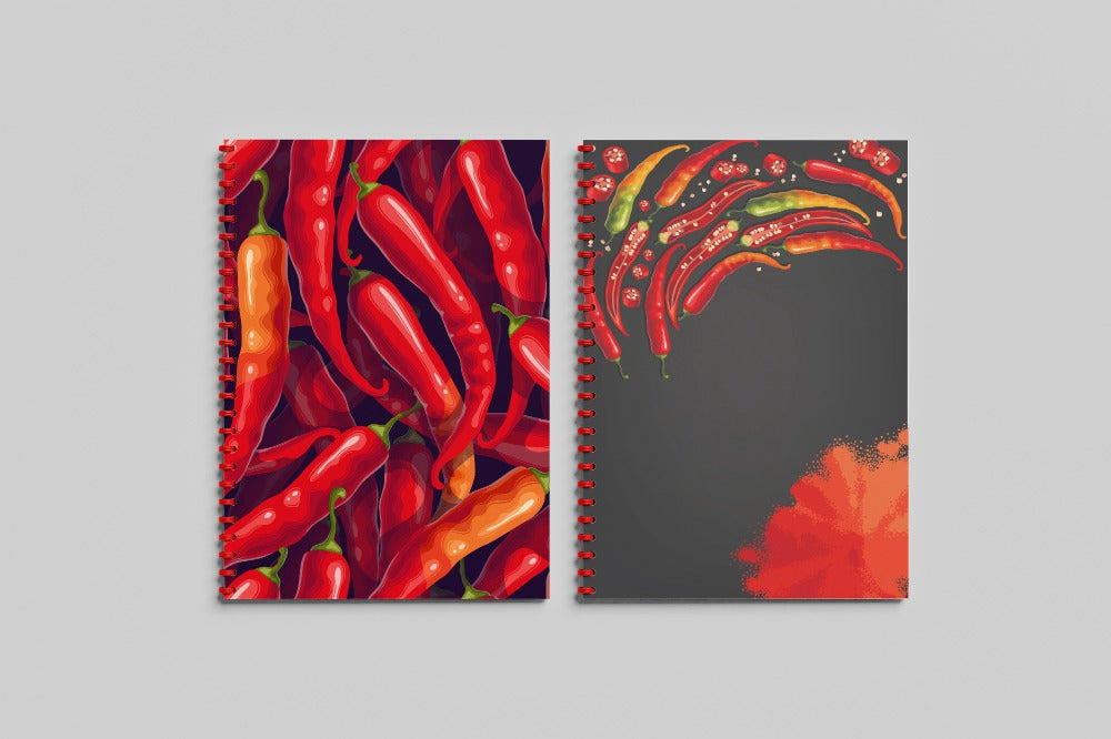 CHILL IT’S HOT Notebook | מחברת חריפה במיוחד