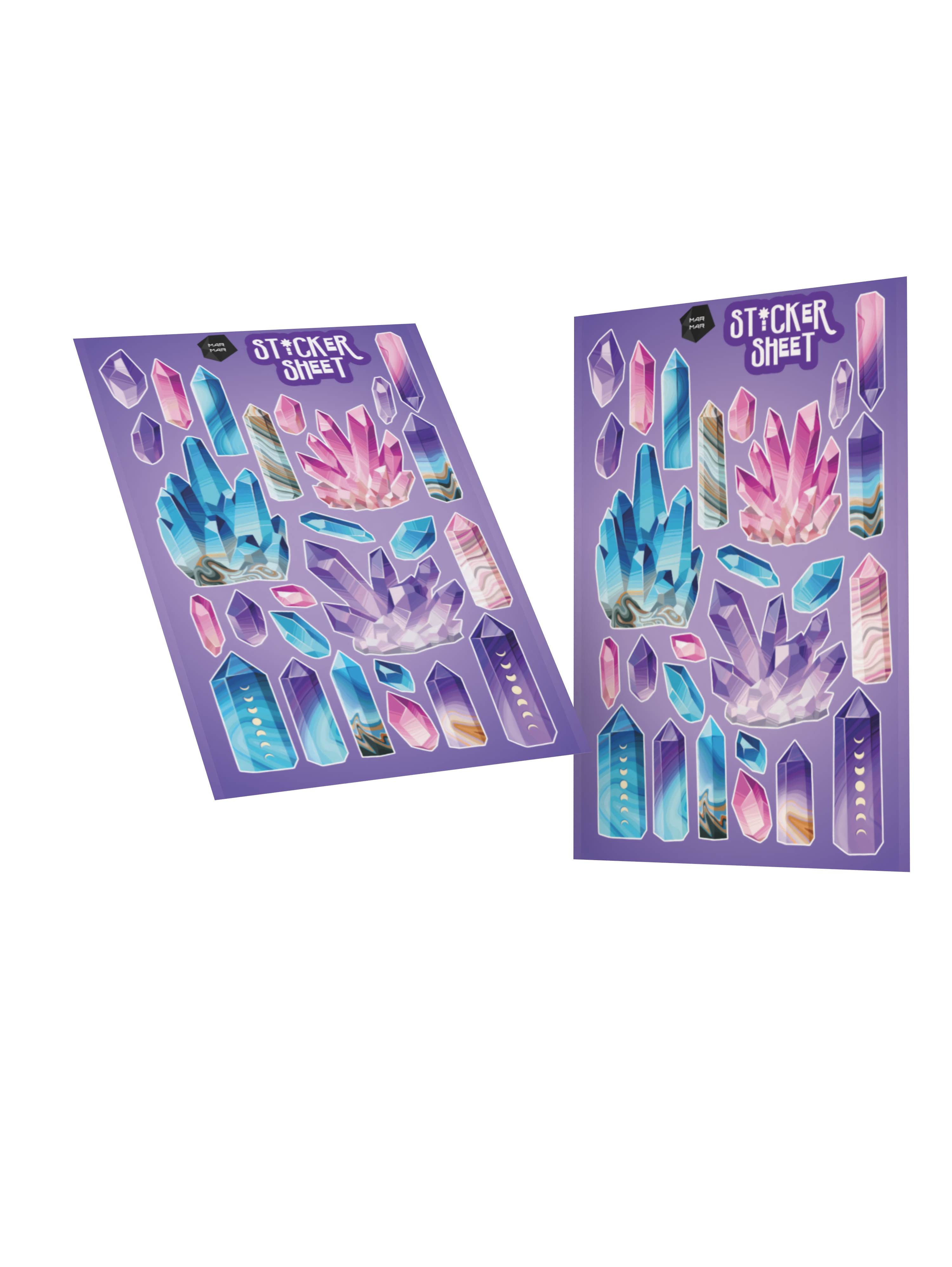 CRYSTAL STICKER SHEET